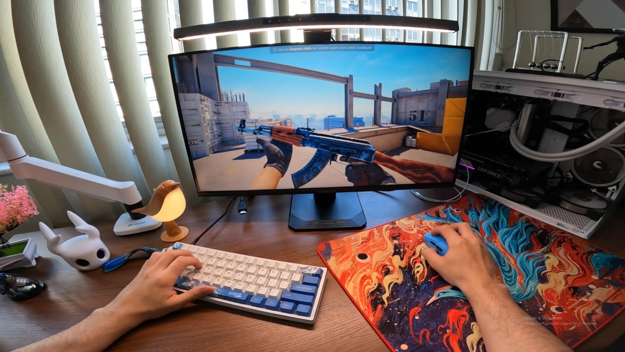 Testando o Monitor Baratinho de 200hz IPS da Gigabyte