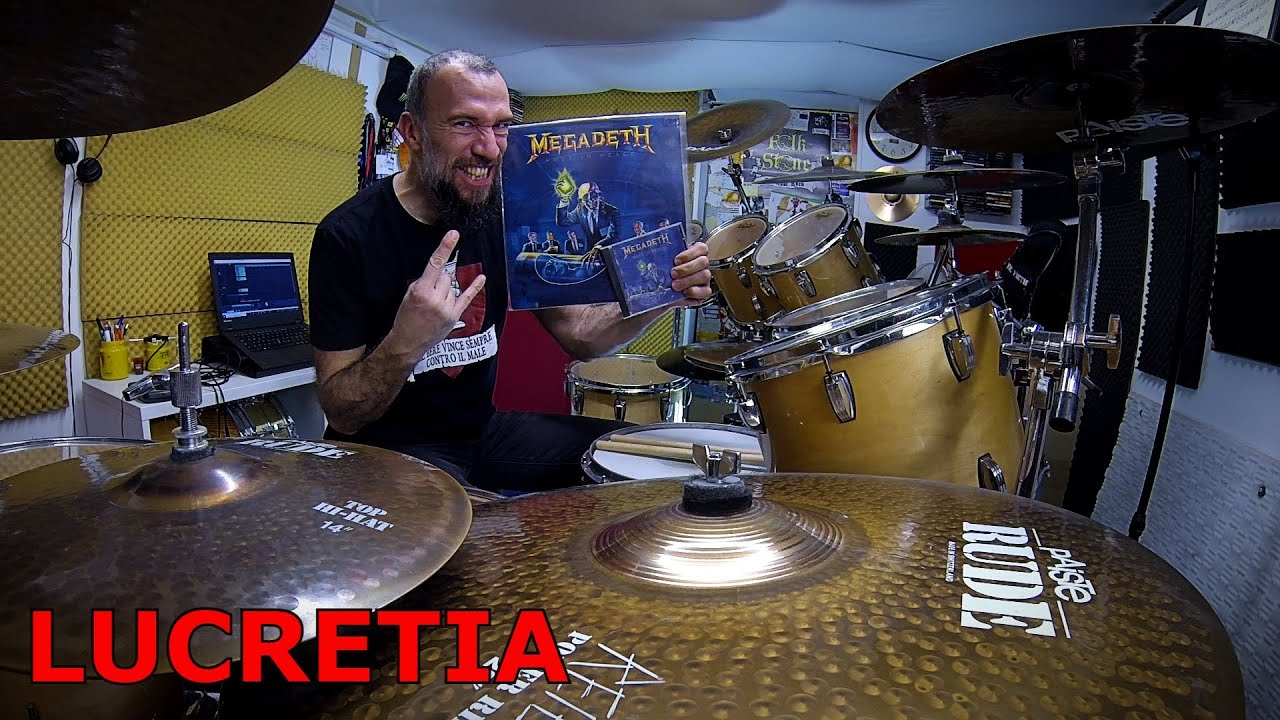 Megadeth - Lucretia - NICK MENZA Drum Cover by Edo Sala