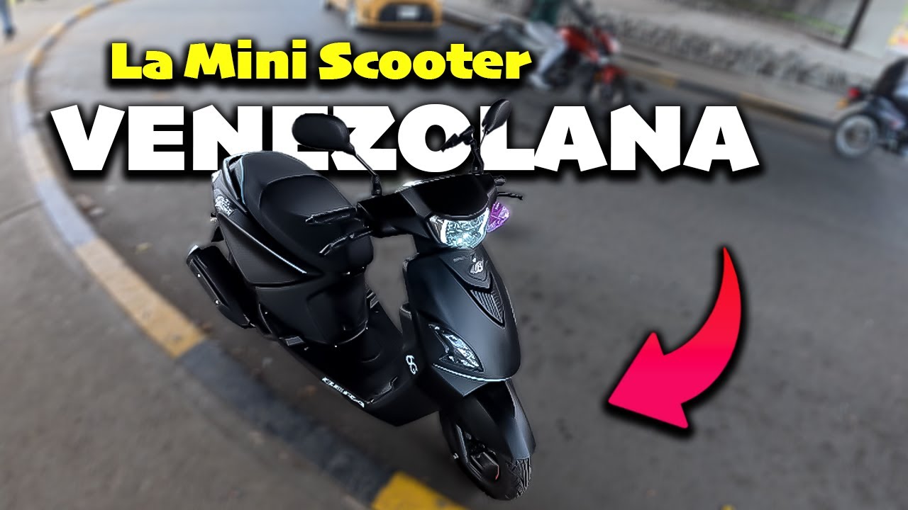 Probando la MINi scooter 🛵 Venezolana MILÁN 150