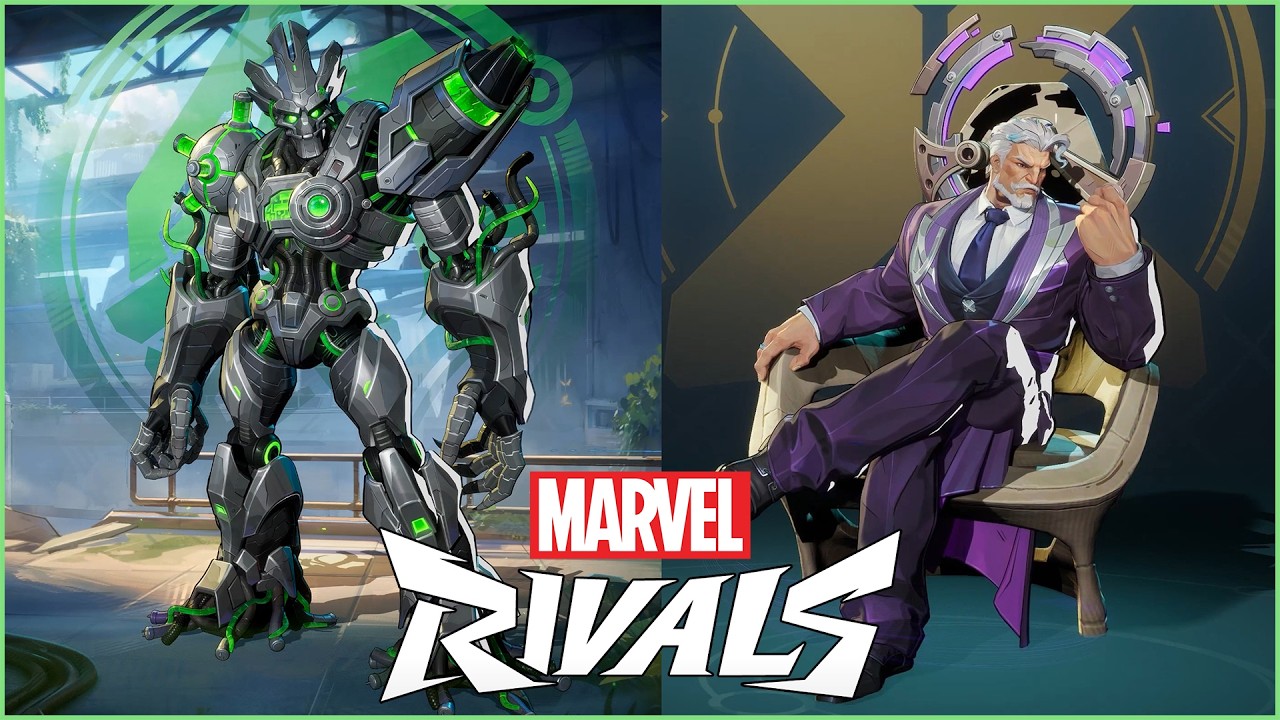 Marvel Rivals Mecha Flora Groot and Magneto: Seat of Autumn Preview + FREE Thing Football Emote