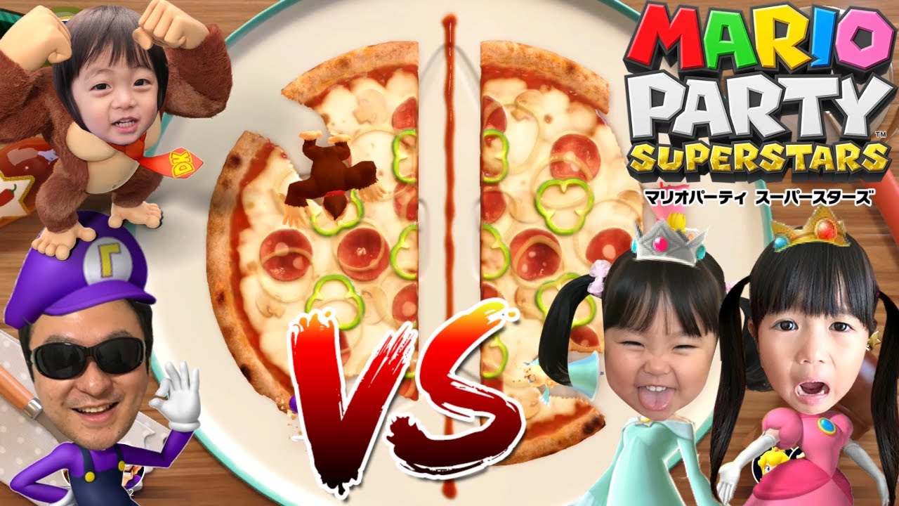 【マリオパーティスーパースターズ】ミニゲーム対決でケンカになるｗ　ゲーム実況　まりちゃんいずちゃんチャンネル