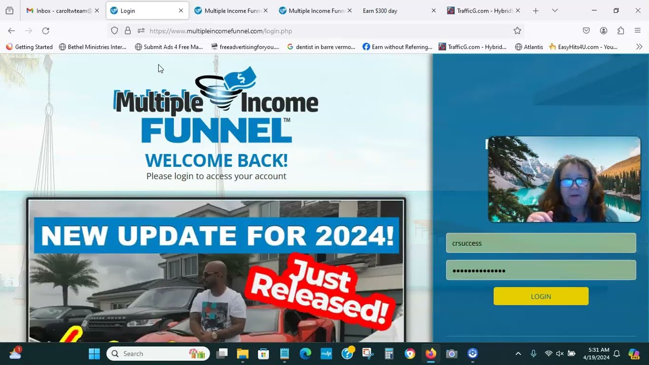 Mutiple Income Funnel Payment Proof [MIF Gives You Sales from Cold Traffic]