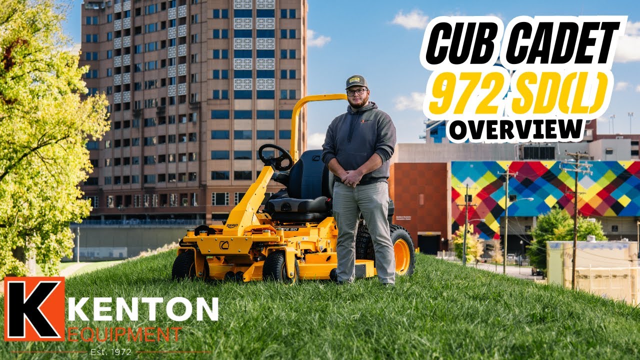 Коммерческая косилка для склонов Cub Cadet PROZ 972 SD 