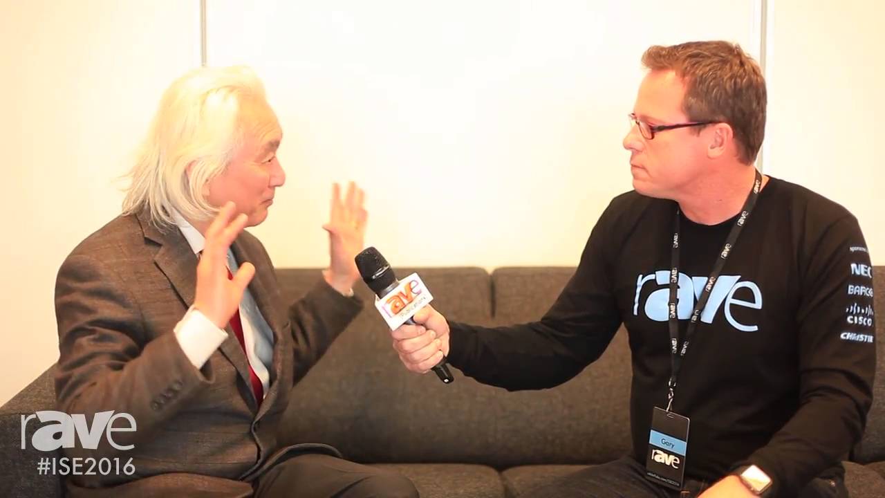 ISE 2016: rAVe Founder Gary Kayye Interviews Michio Kaku, Futurist and Theoretical Physicist