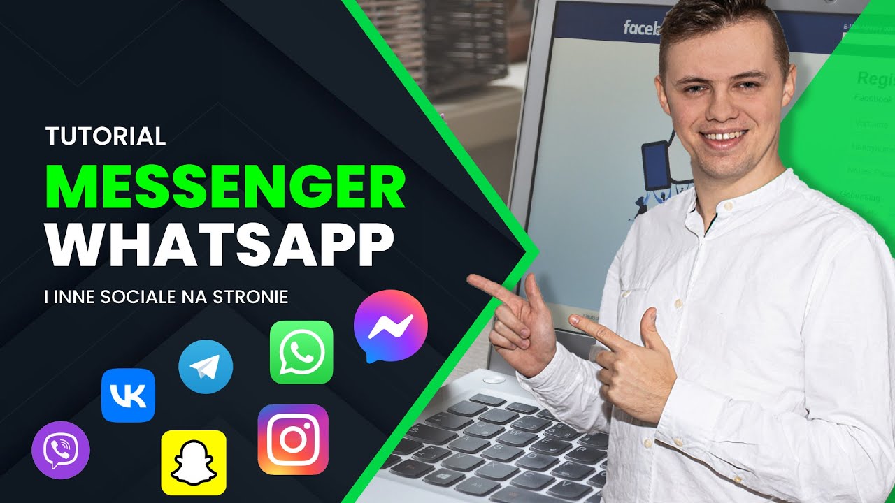 Jak dodać Messengera na stronę WWW [darmowa wtyczka, GetButton, Messenger, WhatsApp, Viber, Line]