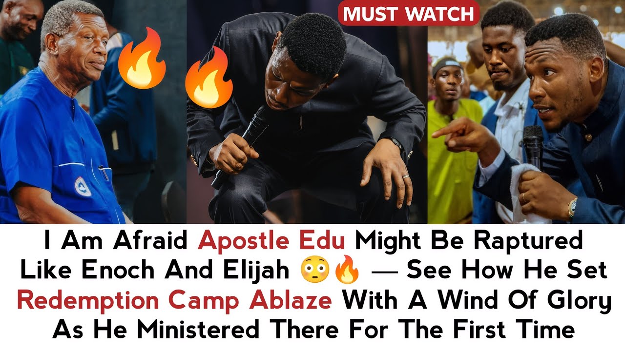I AM AFRAID APST EDU MIGHT BE RAPTURED LIKE ENOCH AND ELIJAH — SEE HOW HE SET REDEMPTION CAMP ABLAZE