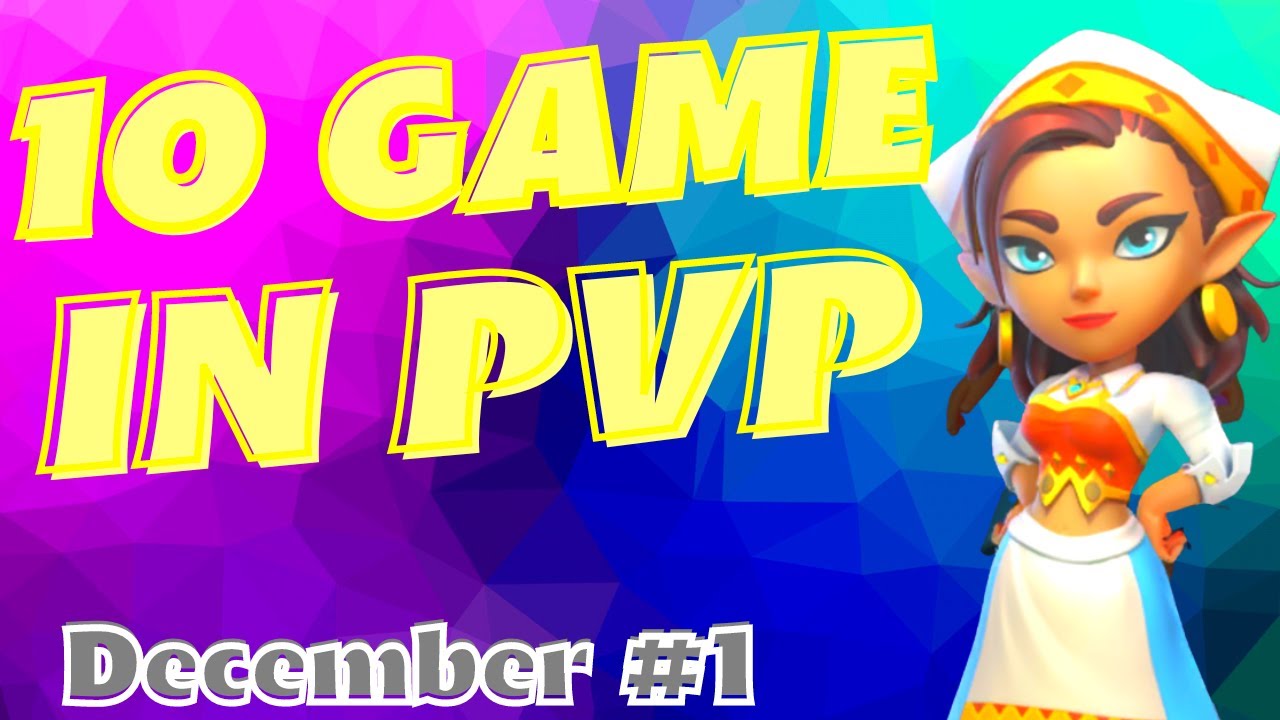 ARCHERO: 10 GAME IN PVP MODE! LINA NEW METTA? DECEMBER DAY #1