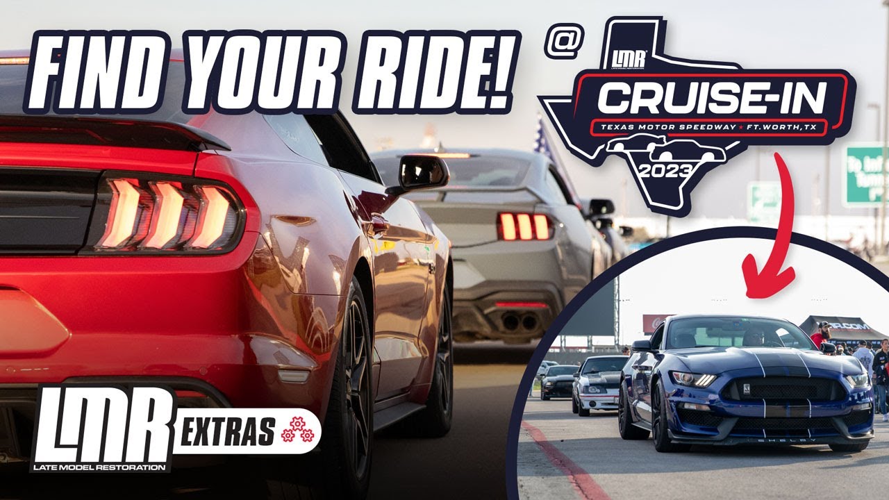 LMR Cruise-In 2023: Find YOUR Ride! Mustangs, Lightnings, & More Rolling into Texas Motor Speedway