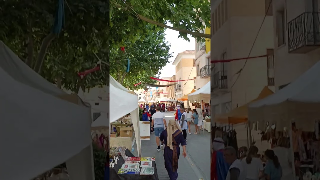 Mercado medieval Huescar Granada #espejocoleccion