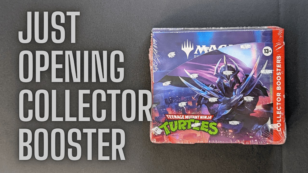 MTG Teenage Mutant Ninja Turtles Collector Booster Box Opening | Full ASMR Unboxing