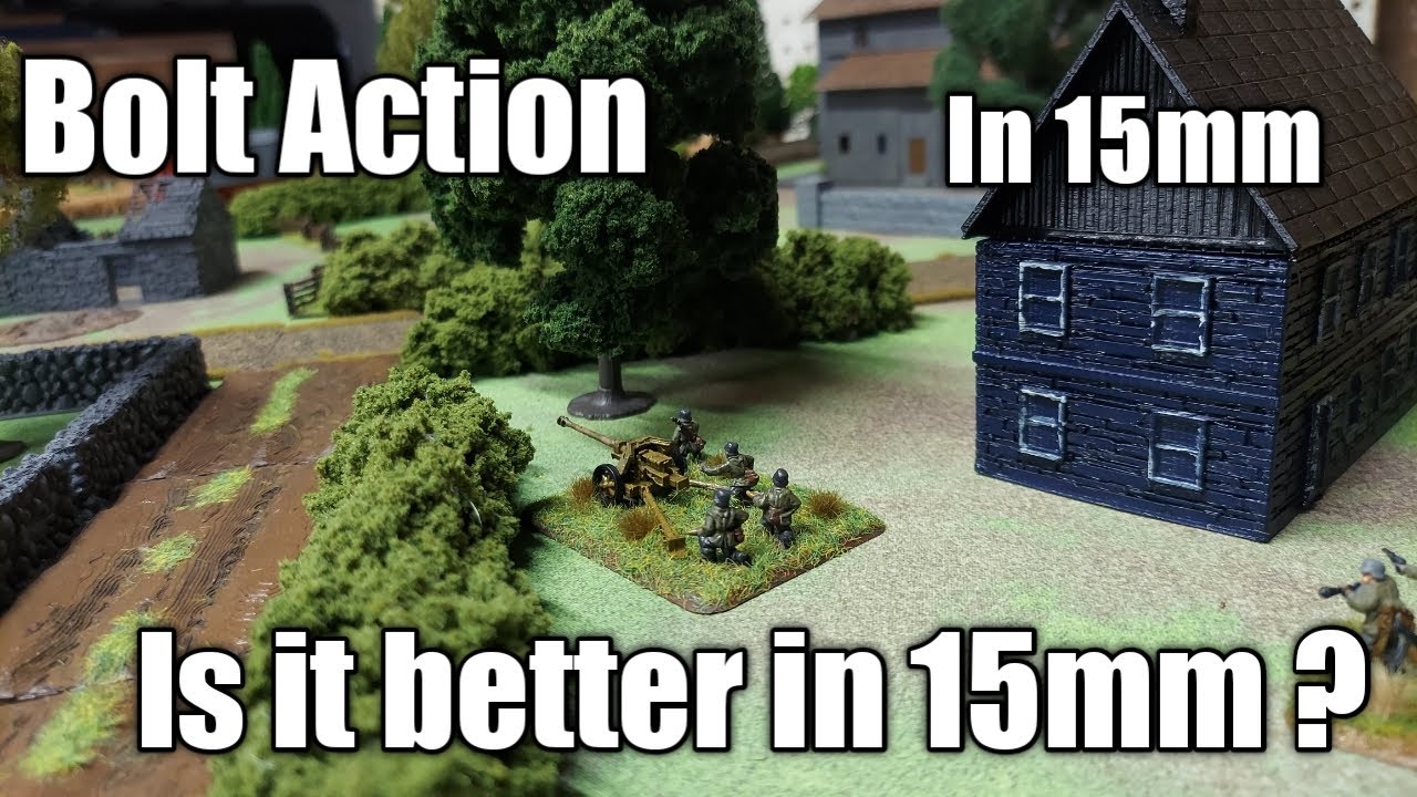 Bolt Action Played In 15mm 