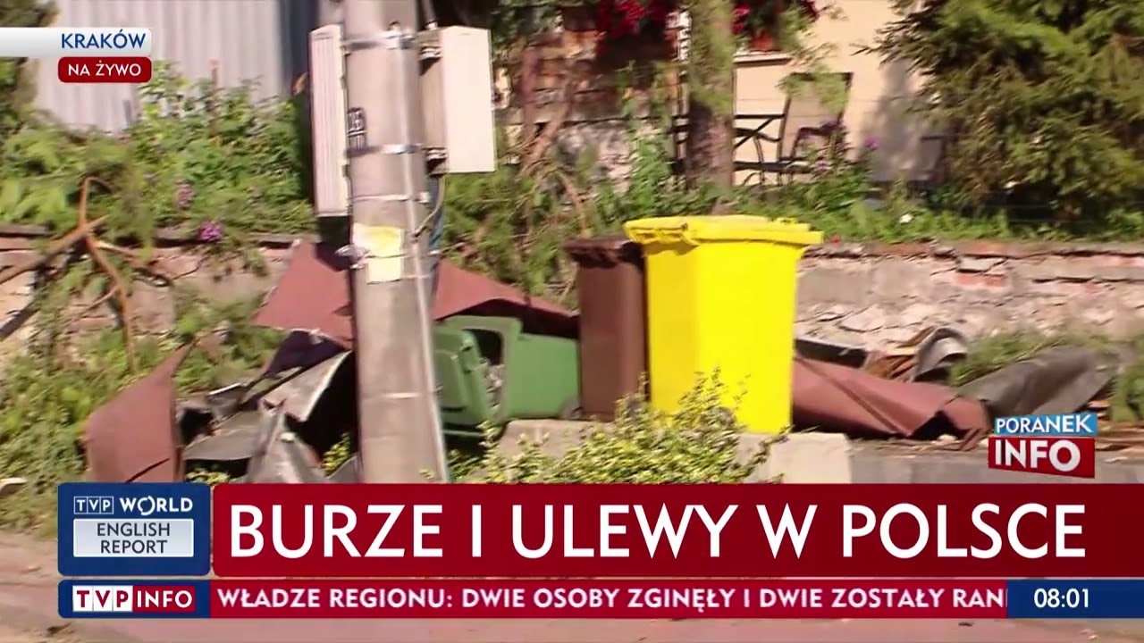 Burze nad Polską. Ponad 2 tysiące interwencji ⛈️