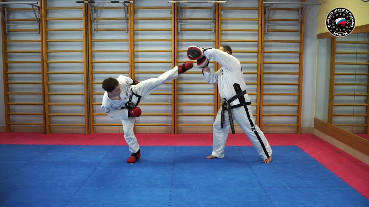 Спарринговая техника в Taekwon-Do ICTF