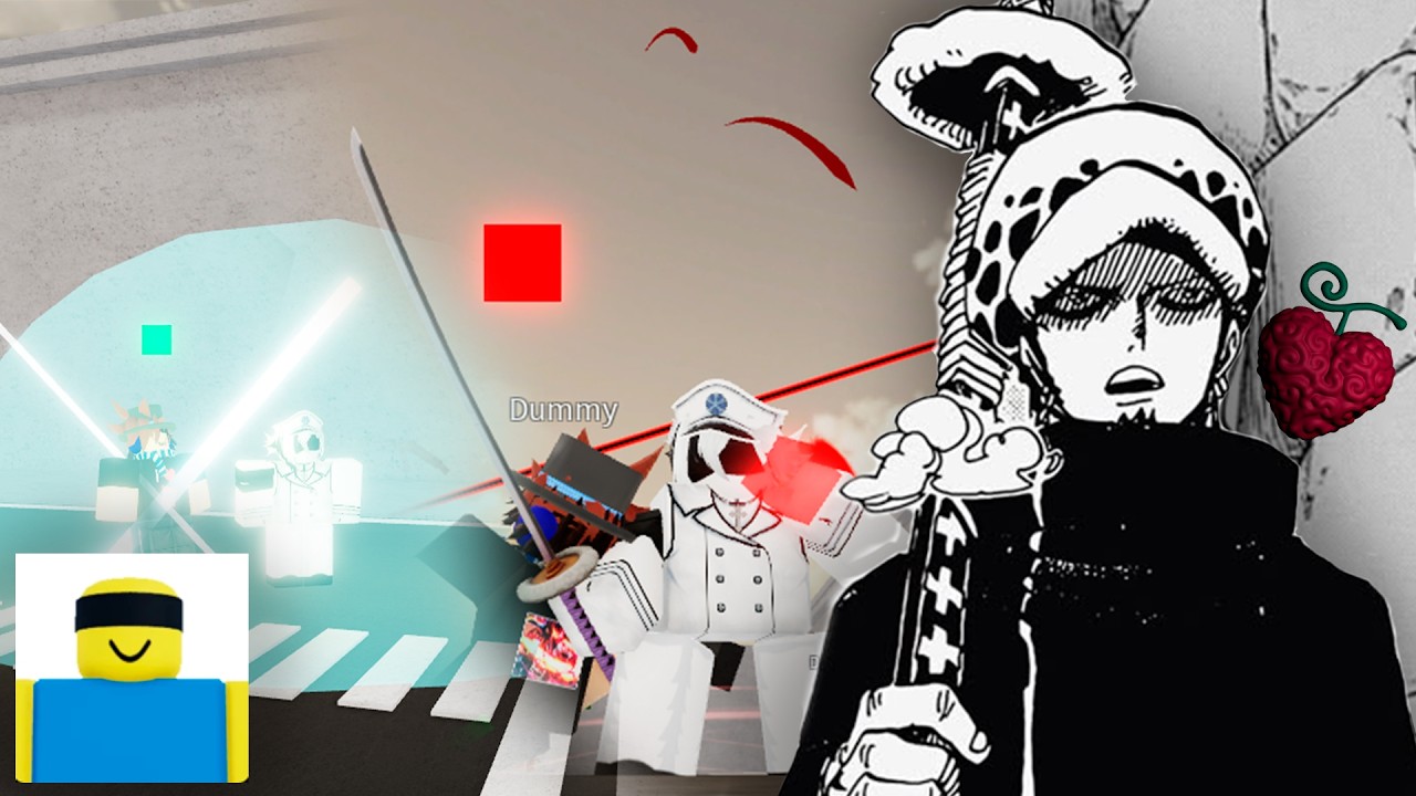 Trafalgar Law MOVESET Jujutsu shenanigans🙄🙄 8 moves + 1 special😜