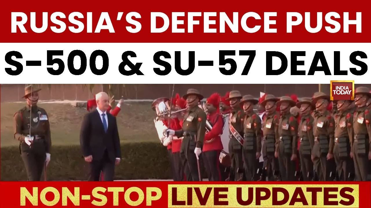 Guard Of Honour For Russian Defence Minister: Focus On S-500, Su-57 Deals After 'Operation Sindoor'