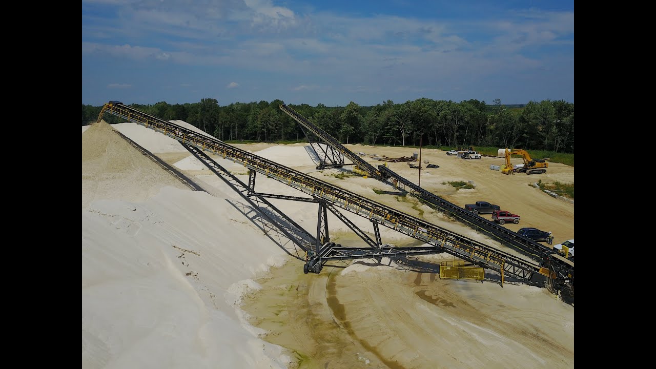TCI Manufacturing - 36"x190' Radial Stacking Conveyor