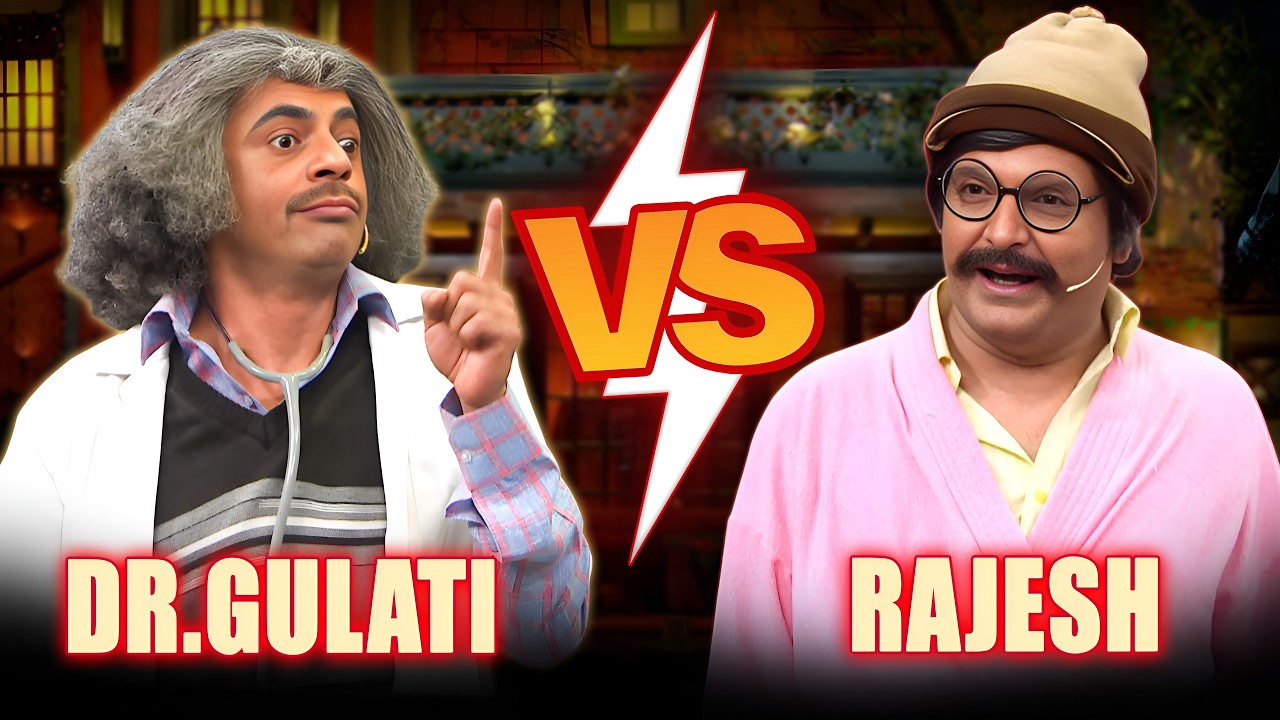 Rajesh Arora V/s Dr. Gulati  Kaun Zyada Pagal 😂 ? Best Of Kapil Sharma Show | Comedy