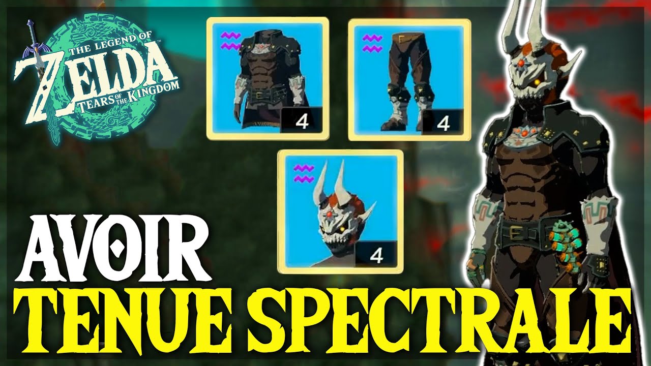 Comment Débloquer la TENUE SPECTRALE dans Zelda Tears of The Kingdom - TUTO ZELDA TOTK