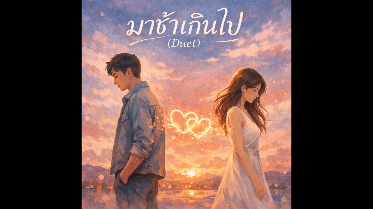 ชื่อเพลงเธอมาช้าไป-souknoy(เนื้อเพลง) #เพลงใหม่ #เพลงฮิต #ฟังเพลง 