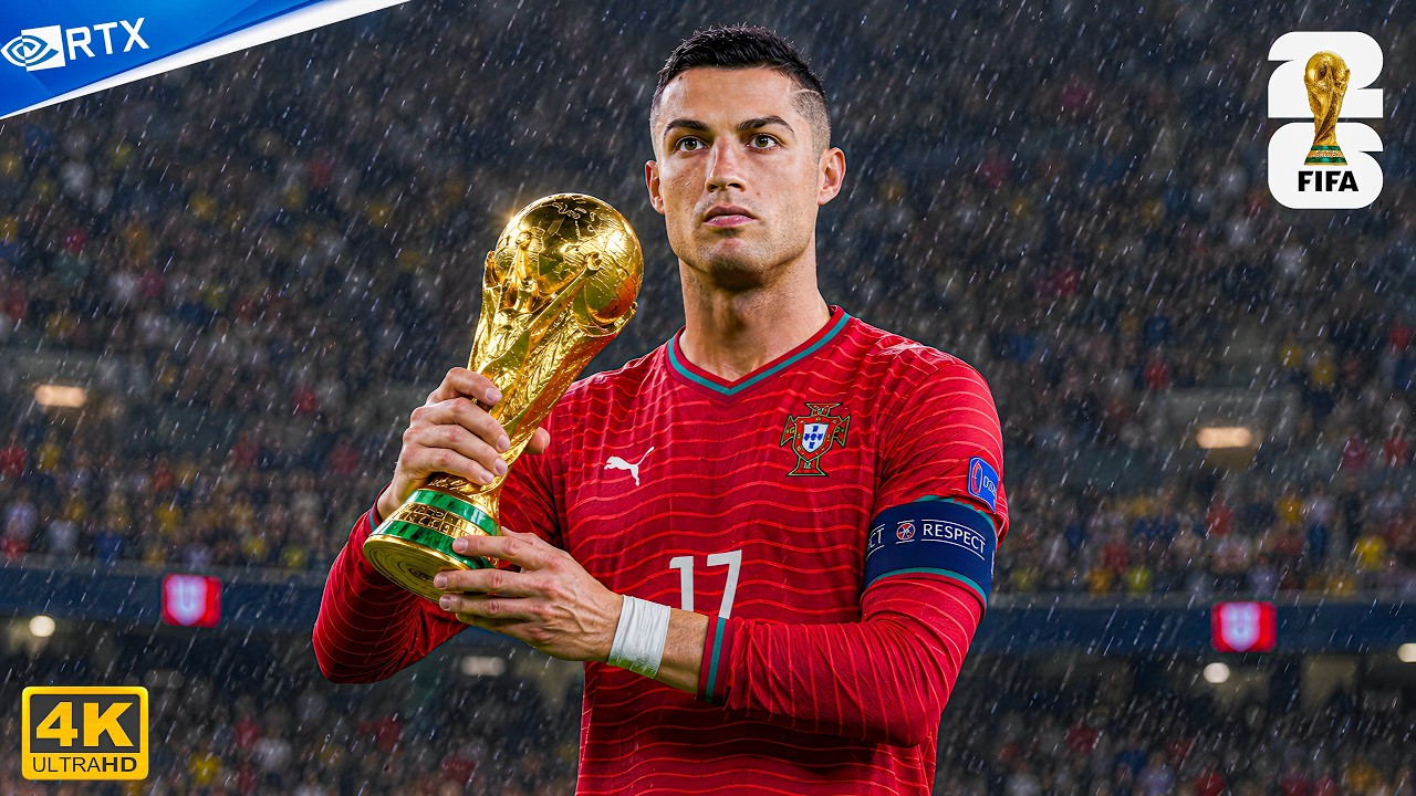 PES 26 - Portugal Vs France -FIFA Wor;d Cup - Most Realistic Gameplay | 4K Football Match 2025/2026