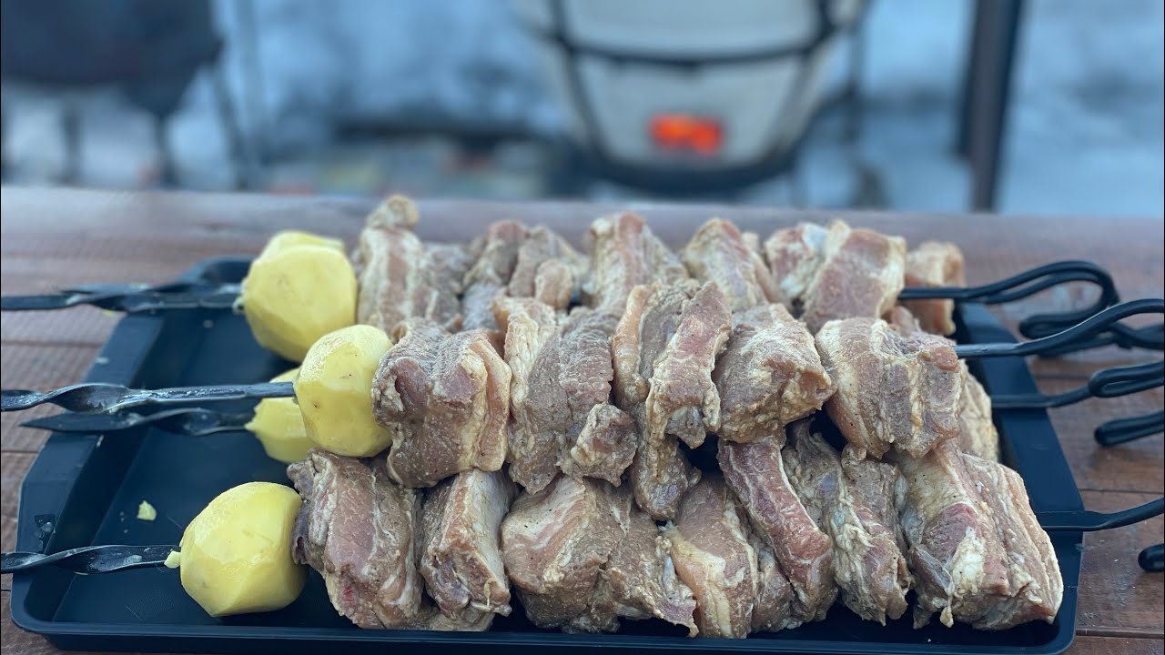 Шашлык из свиных рёбрышек в ТАНДЫРЕ 🔥