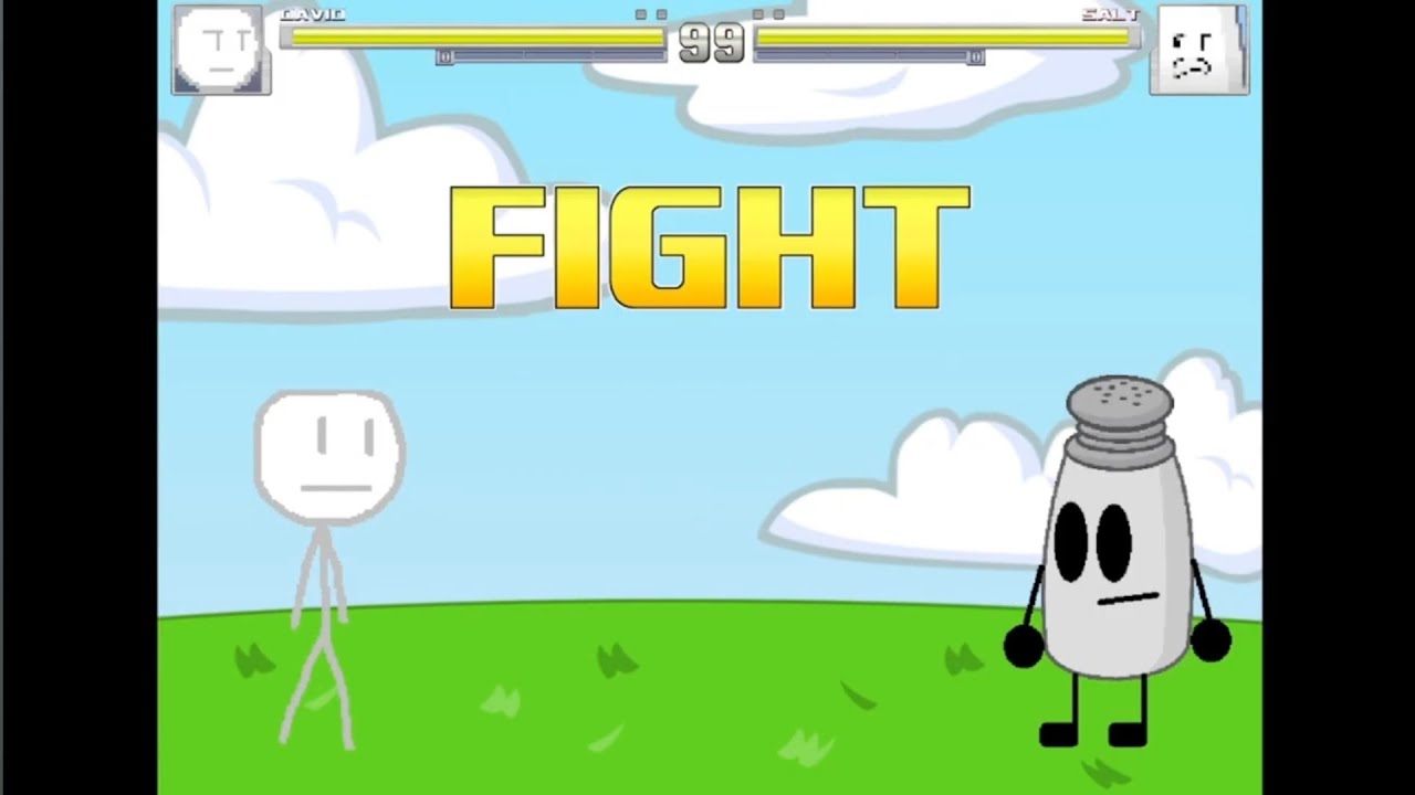 David vs. Salt | BFDI x Inanimate Insanity 2026 M.U.G.E.N Tournament | R1B9