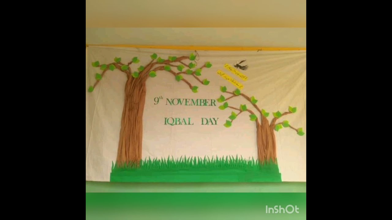 IQBAL DAY DECOR / HOUSE OF ART IDEAS / 9th NOVEMBER