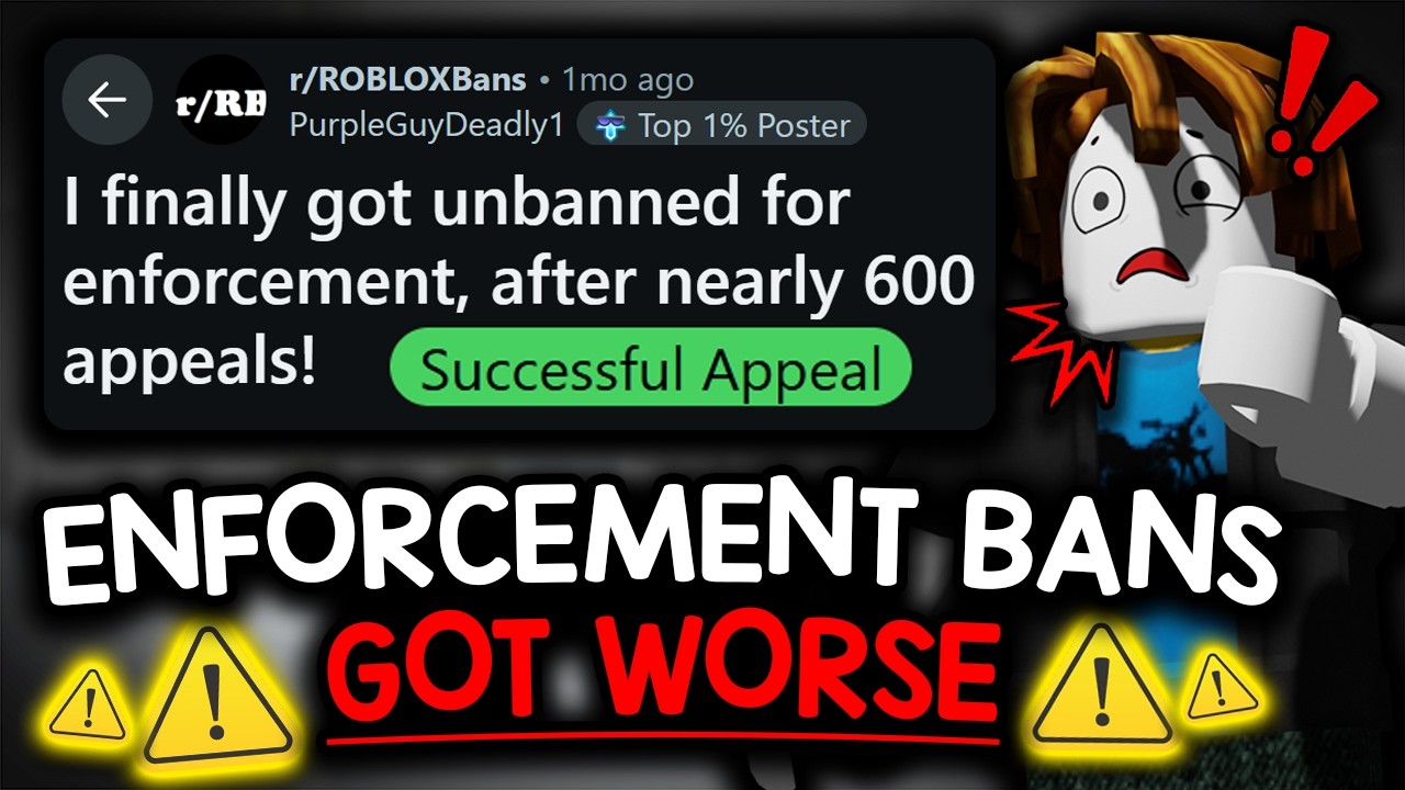 В Roblox ужесточились меры по борьбе с блокировками... (600 апелляций)