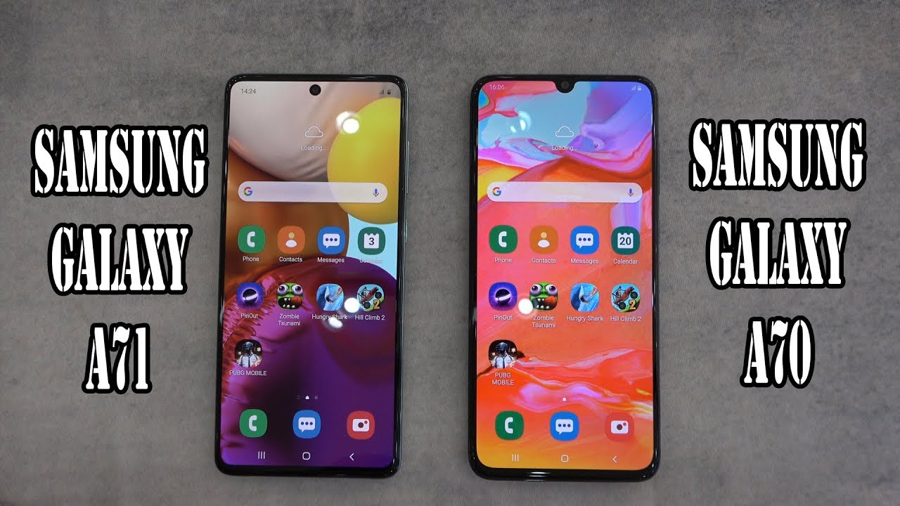 Samsung Galaxy A71 vs Samsung Galaxy A70 | SpeedTest and Camera comparison