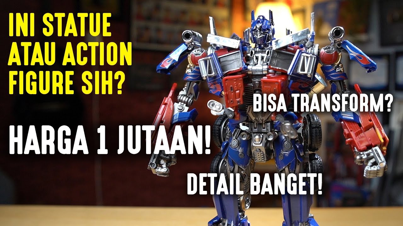 INI STATUE ATAU ACTION FIGURE SIH?? | Optimus Prime Wei Jiang Black Apple Review