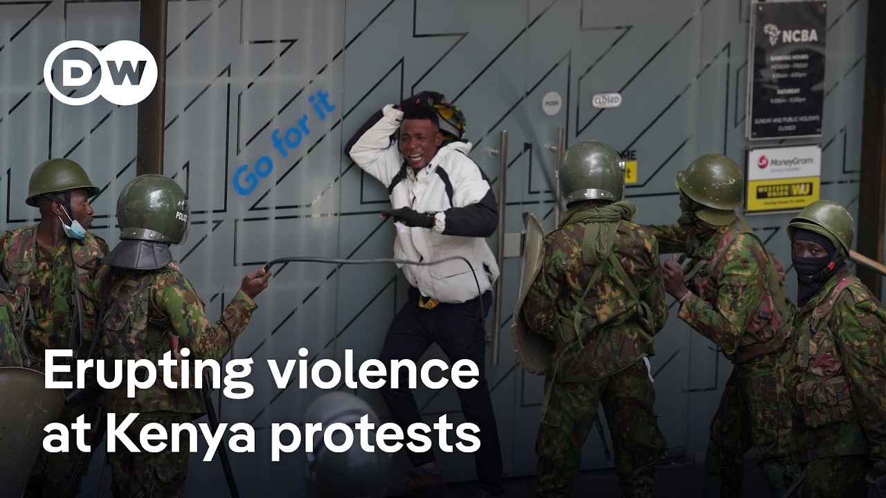 Kenya authorities ban live broadcasting on site of protests | DW News