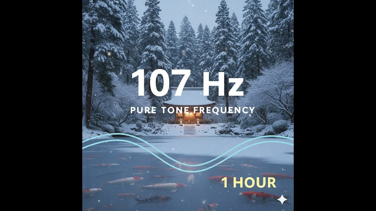ⒽⓏ107 HZ FREQUENCY PURE TONE 1 HOUR