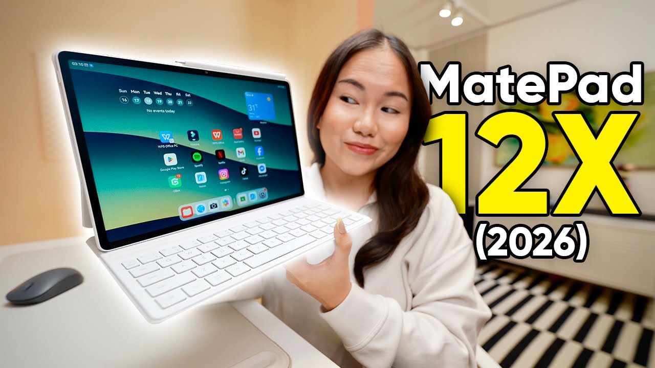 HUAWEI MatePad 12 X (2026): универсальный планшет 4-в-1 для продуктивной работы!