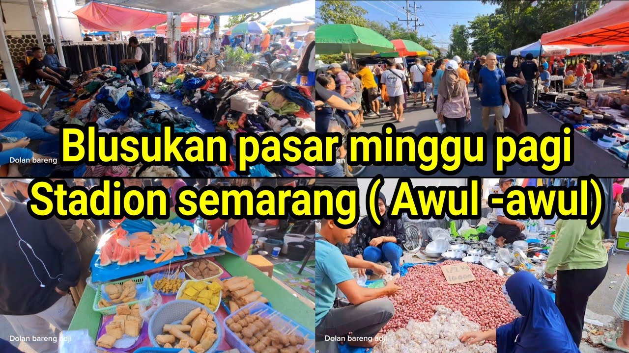 SURGANYA BAJU THRIFTING, KULINER MURAH DI SEMARANG