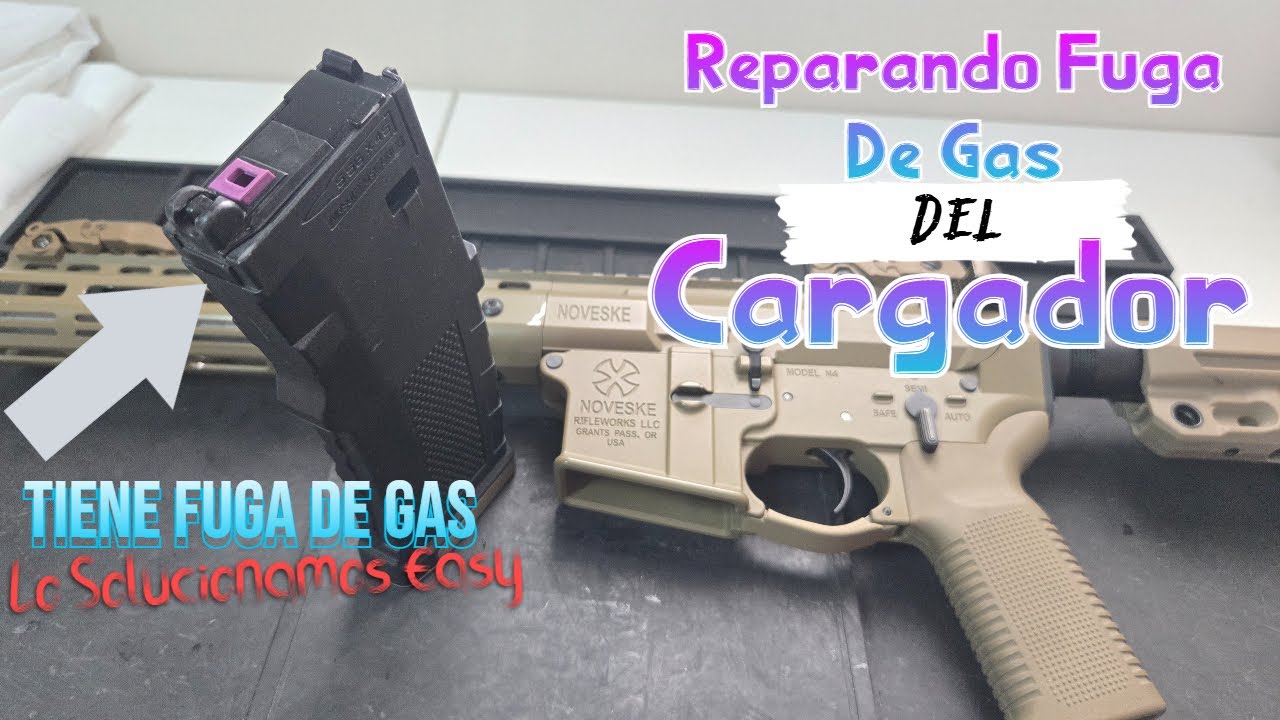 Reparando Fuga De Gas En Cargador De Noveske - #airsoft #airsofters #gbb #noveske