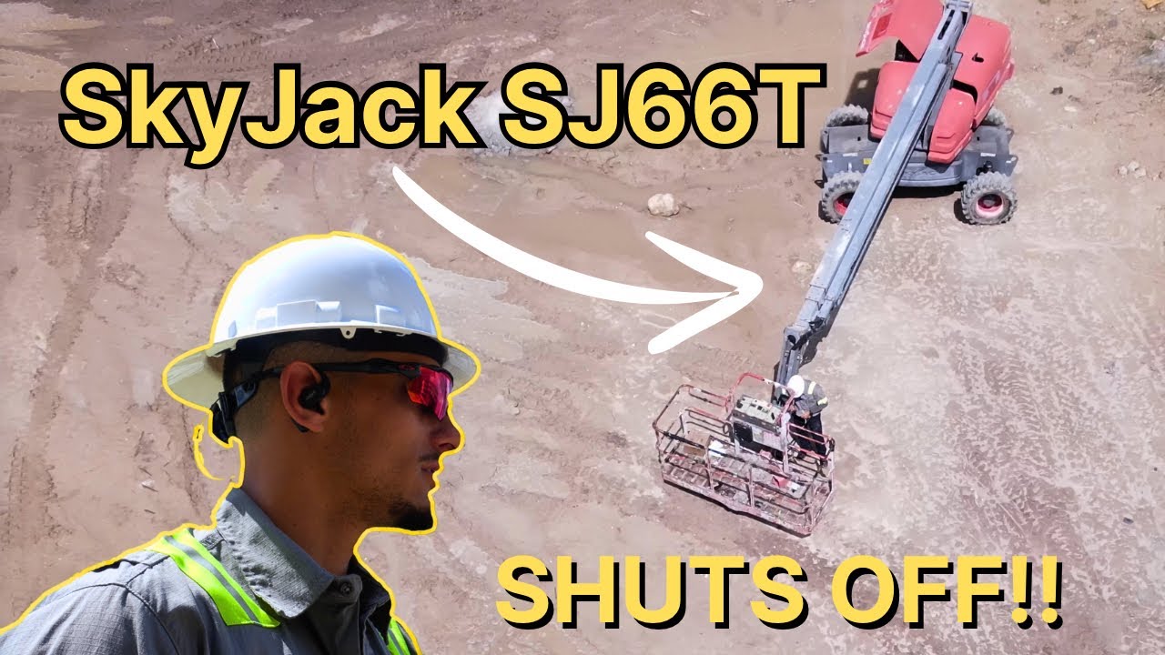 SKYJACK Boom Lift with Wire Harness Issues and MORE!