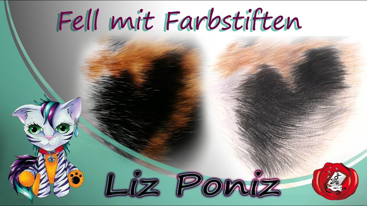 Zeichnen & Malen Ep5 Wie zeichne ich Fell mit Farbstiften