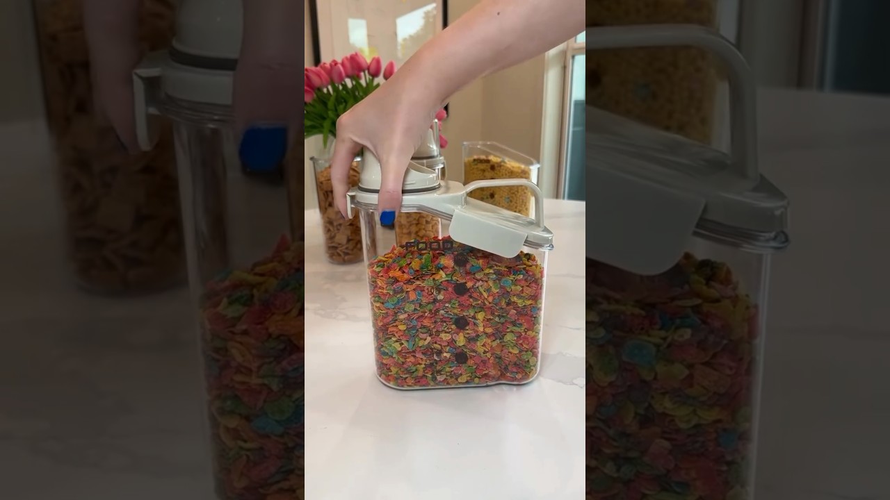 Plastic Food Storage Container Set, Non-Stick,Airtight Lids, BPA Free Containers For Kitchen Storage