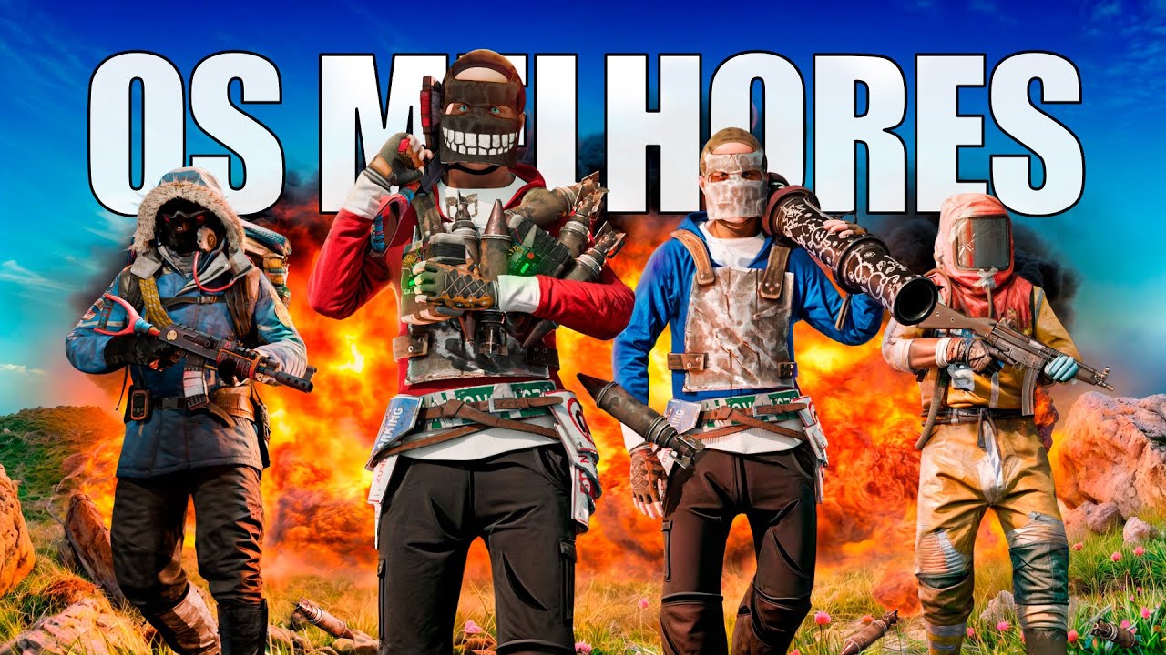 COMO UM TIME BRASILEIRO COM 120 MIL HORAS JOGA RUST