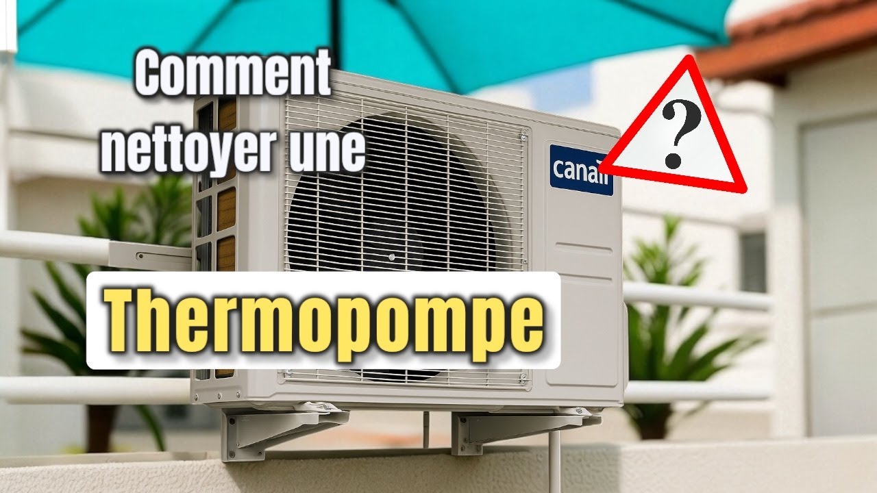 Nettoyer une thermopompe.