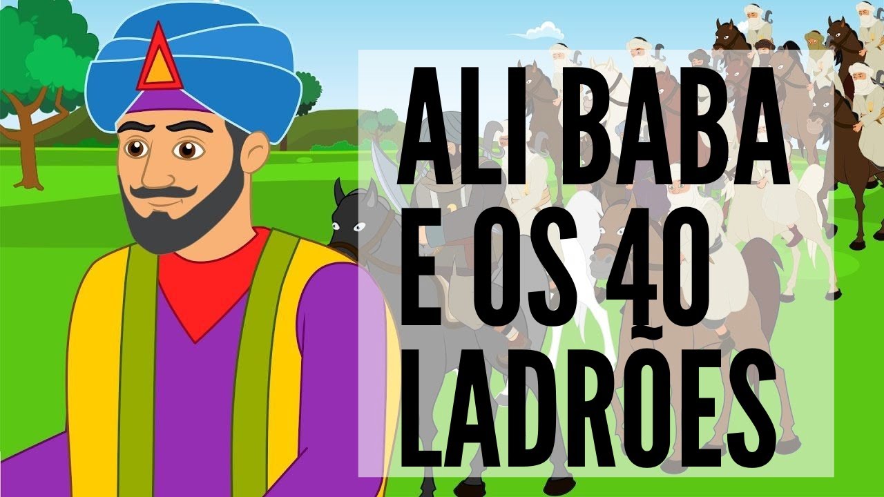 APRENDA INGLÊS COM HISTÓRIAS - ALI BABÁ E OS 40 LADRÕES