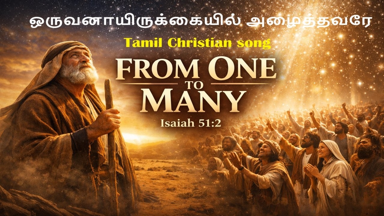 ஒருவனாயிருக்கையில் அழைத்தவரே | oruvanaairukayil|NEW TAMIL CHRISTIAN SONG | 2026 #tamilchristiansongs