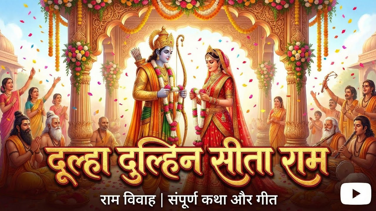 दुल्हा-दुल्हिन सीता राम - एहेन सुंदर मिथिला धाम _ vivah geet, dulha dulhan Sita Ram
