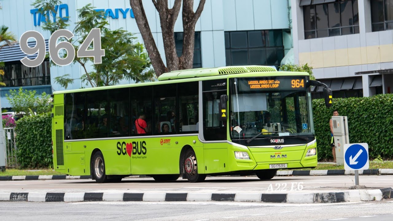 SG1753S - SMRT Bus Service 964 [MAN NL323F (Euro VI)]