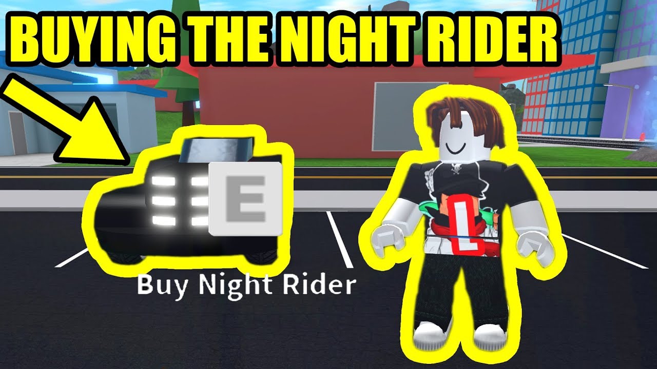 BUYING the NEW *4 MILLION* NIGHT RIDER | Roblox Mad City