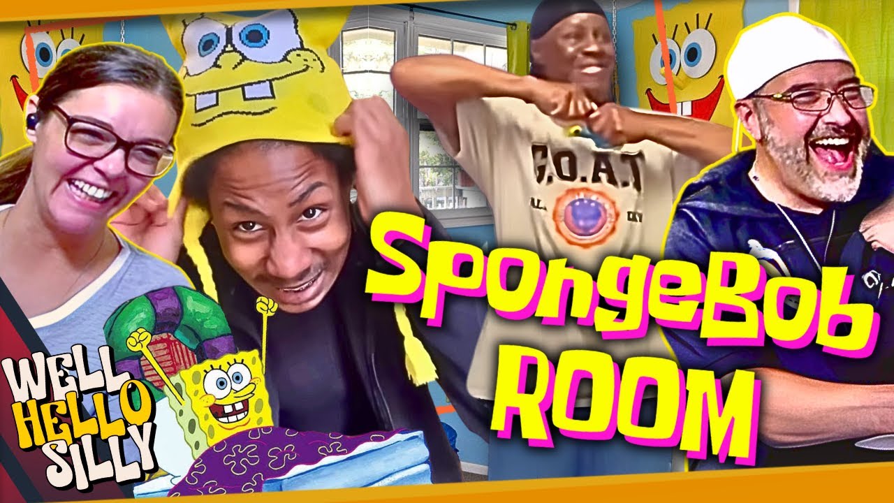 I Transformed His Room Into SpongeBob SquarePants! - Reaction