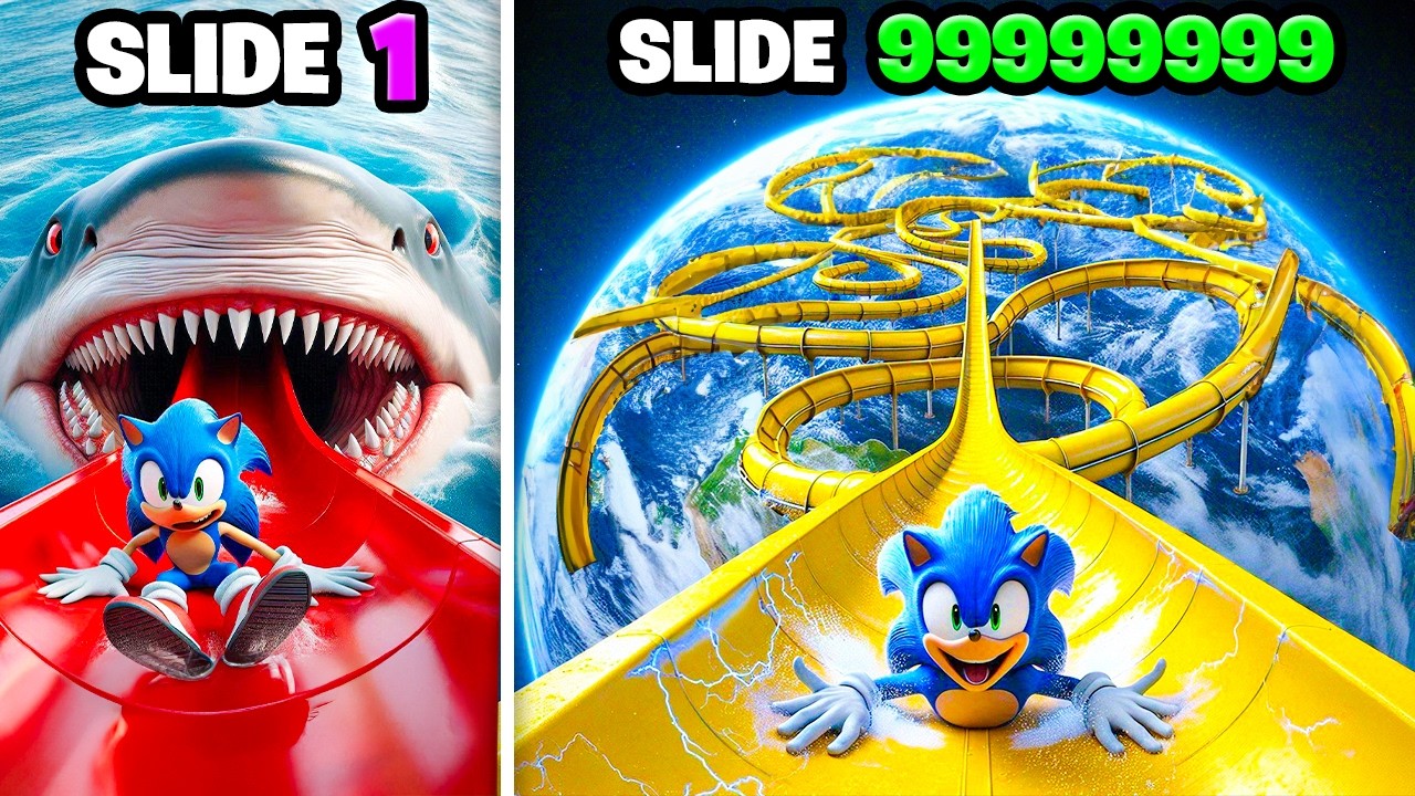 Улучшение SONIC ВОДНОЙ ГОРКИ в GTA 5!