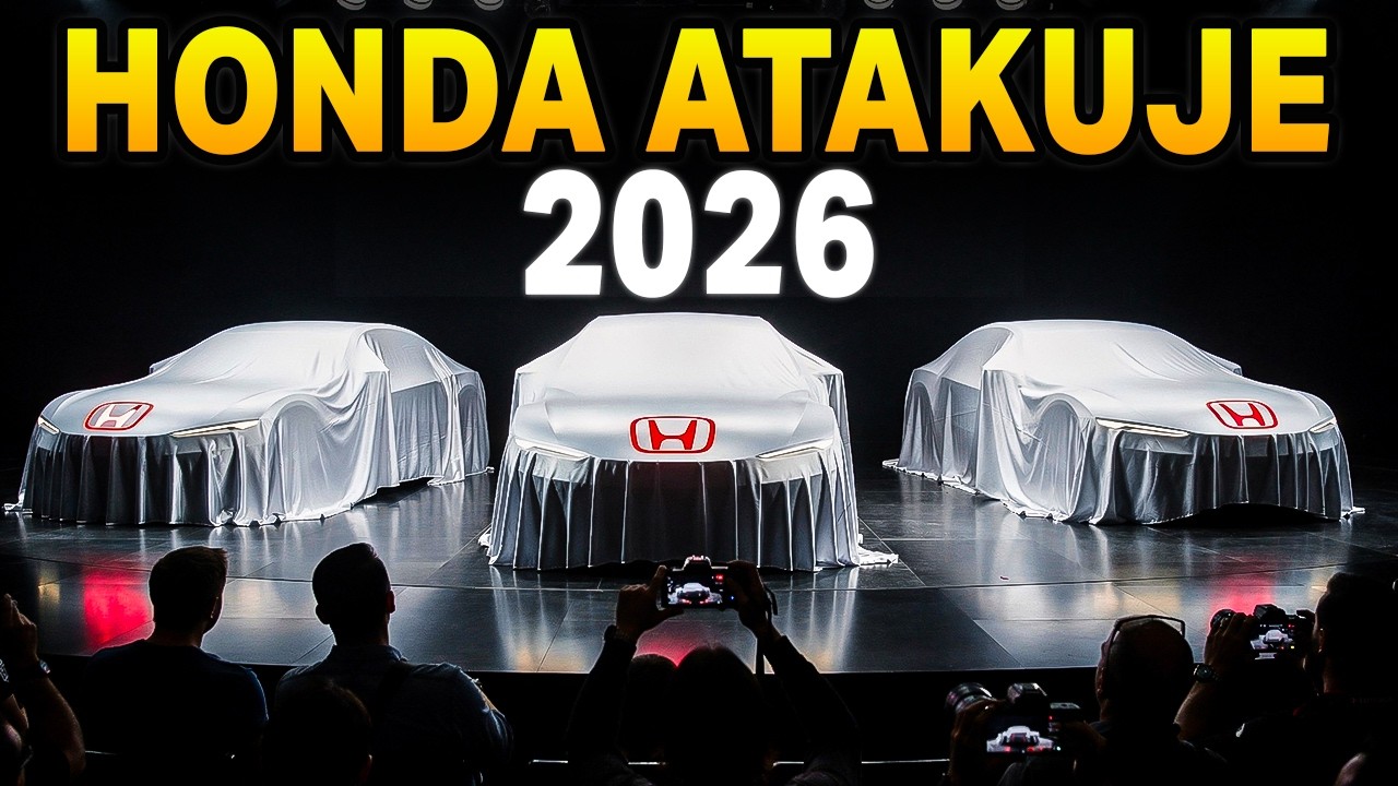 TOTALNY SZOK! HONDA Prezentuje Linię na Rok 2026 i Zostawia Rynek w Osłupieniu