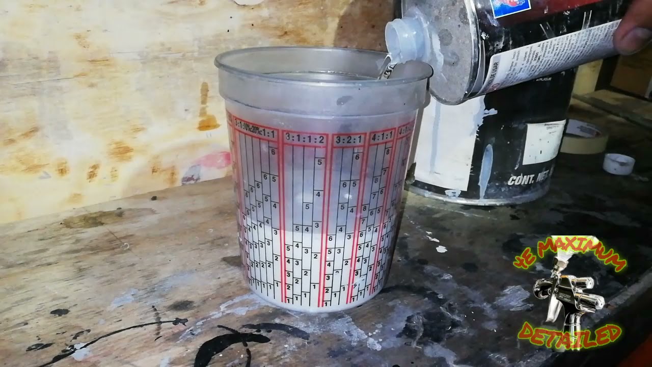 como preparar primer de relleno (primer 2k)