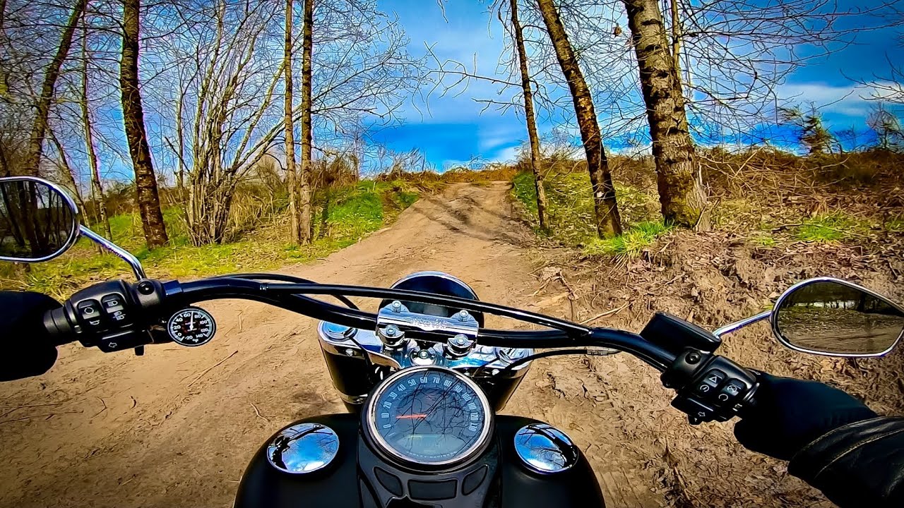 Motocykl Softail Slim ADV...? &bull; To był Tw&oacute;j motocykl wyścigowy! | TheSmoaks Vlog_1959